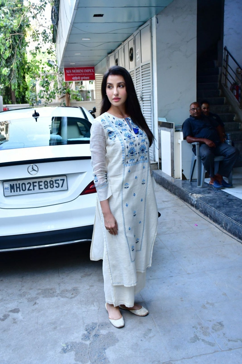 BEAUTIFUL EMBROIDERY WORK COTTON SUIT