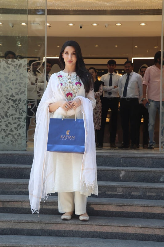 Embroidery Work Mul Cotton Kurti Pent with Chanderi Dupatta