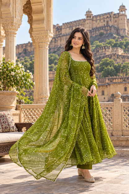 Dhara Anarkali Suit Set