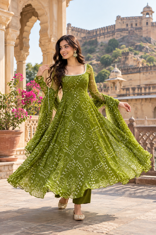 Dhara Anarkali Suit Set