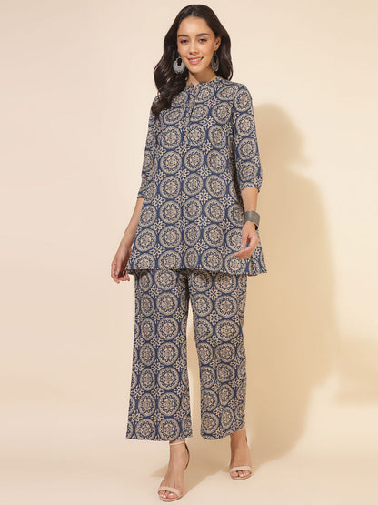 Hand Block Print Cotton Co-Ord Set