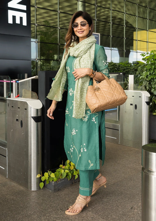Jade Applique Kurta Set