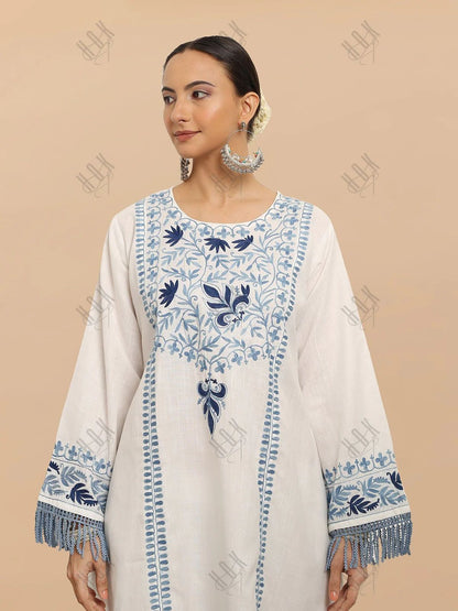 Falak Kashmiri Long Kurta Set